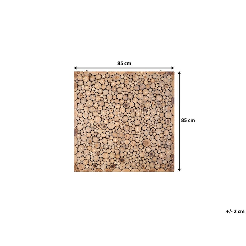 Seinäkoriste Twig 85 cm - Puu/Luonnonväri - Sisustustuotteet - Taulu & taide