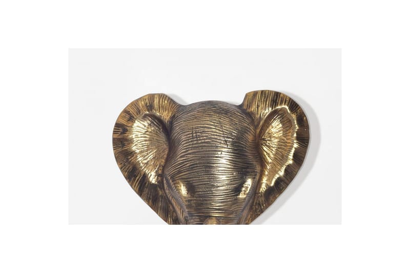 Seinäkoriste Wohnling Elefantti HPolish alumiinivalu, seinälle asennettava teollinen - Sisustustuotteet - Seinäkoristeet