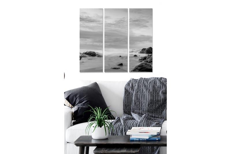 Canvastaulu Nautical 3-pak Monivärinen - 20x50 cm - Sisustustuotteet - Seinäkoristeet
