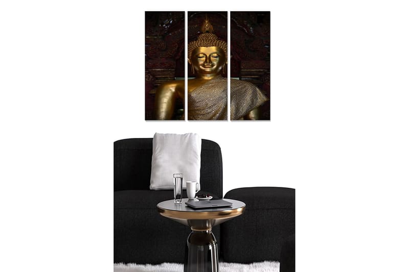 Canvastaulu Religion 3-pak Monivärinen - 20x50 cm - Sisustustuotteet - Seinäkoristeet
