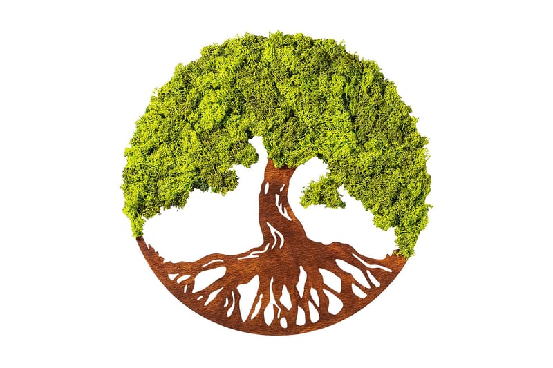 Canvastaulu Tree Of Life 3 - 44x44 cm - Sisustustuotteet - Seinäkoristeet