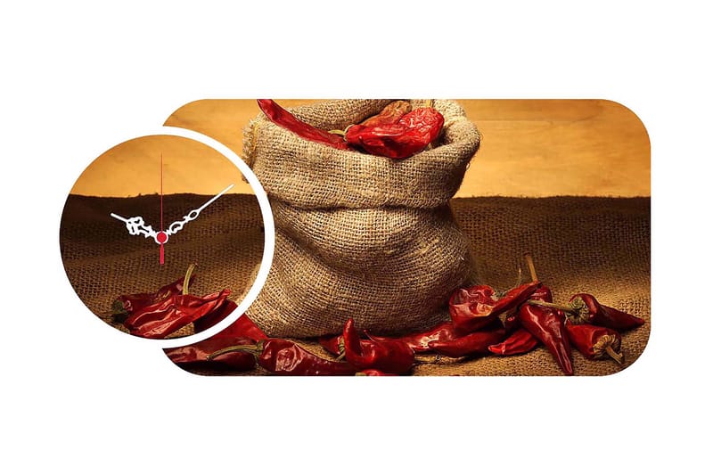 Decoratiivinen MDF-Kello (2 osaa) 68x32, undefined