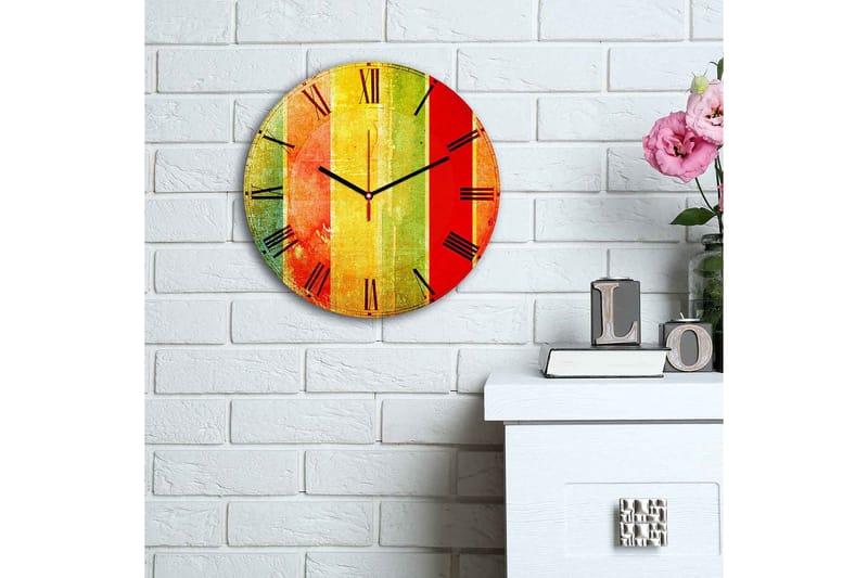 Decoratiivinen MDF-Kello 30x - Sisustustuotteet - Seinäkoristeet - Kellot