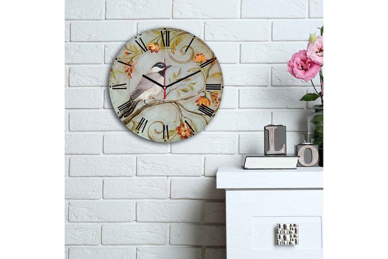 Decoratiivinen MDF-Kello 30x - Sisustustuotteet - Seinäkoristeet - Kellot
