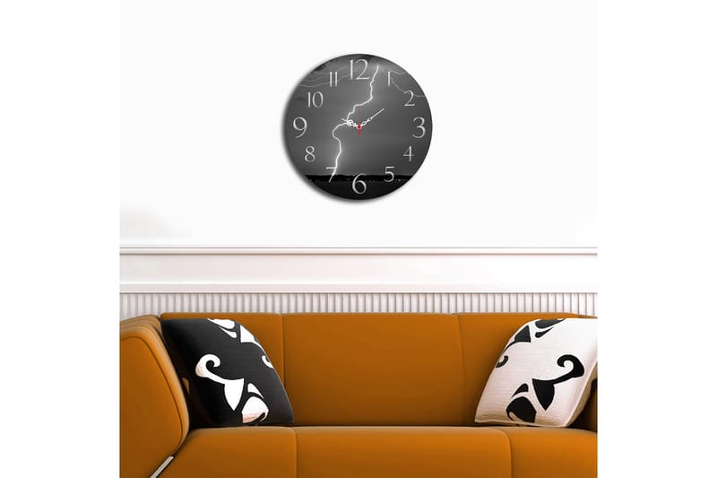 Decoratiivinen MDF-Kello 40x - Sisustustuotteet - Seinäkoristeet - Kellot