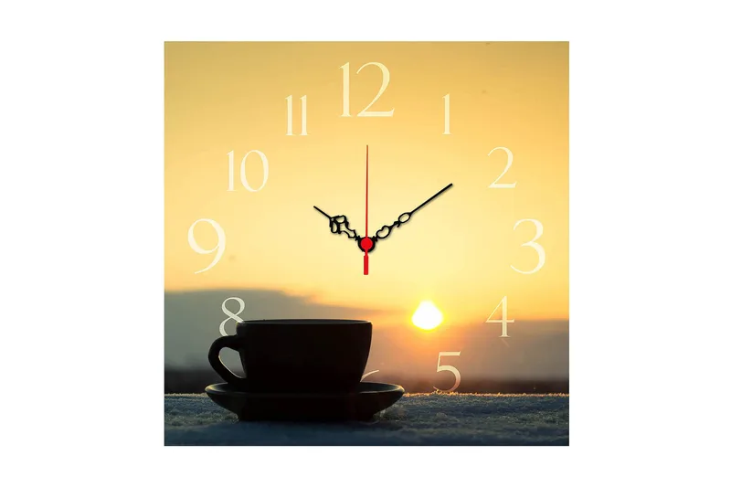 Decoratiivinen MDF-Kello 40x40, undefined