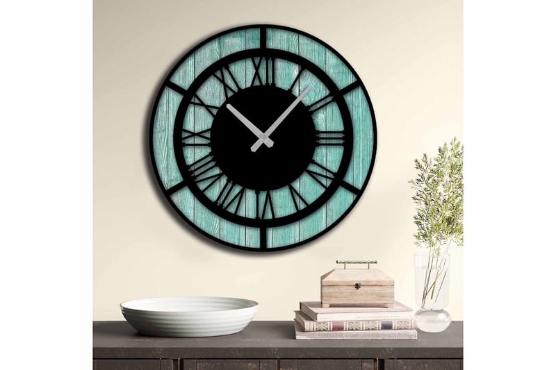 Decoratiivinen MDF-Kello 50x - Sisustustuotteet - Seinäkoristeet - Kellot