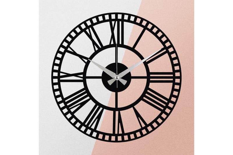 Enzokello - S004 - Musta - Sisustustuotteet - Seinäkoristeet - Kellot