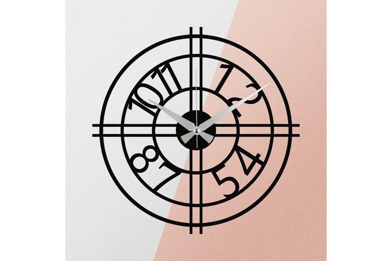 Enzokello - S010 - Musta - Sisustustuotteet - Seinäkoristeet - Kellot