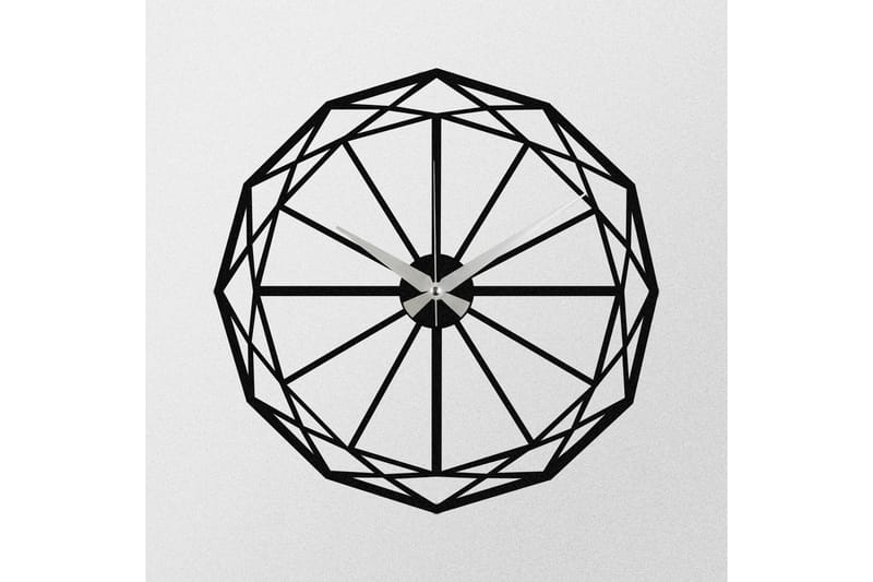 Enzokello - S013 - Musta - Sisustustuotteet - Seinäkoristeet - Kellot
