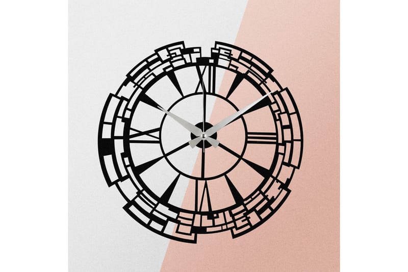 Enzokello - S016 - Musta - Sisustustuotteet - Seinäkoristeet - Kellot