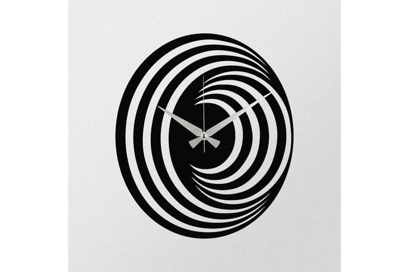 Enzokello - S017 - Musta - Sisustustuotteet - Seinäkoristeet - Kellot