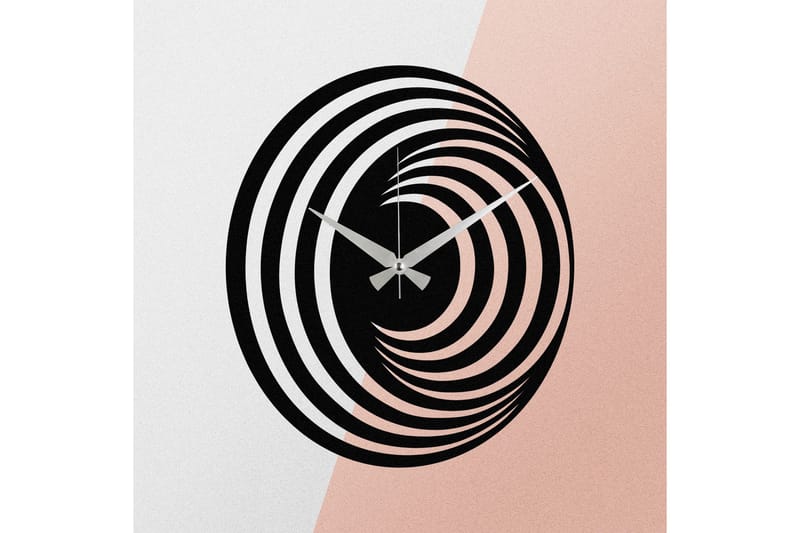 Enzokello - S017 - Musta - Sisustustuotteet - Seinäkoristeet - Kellot