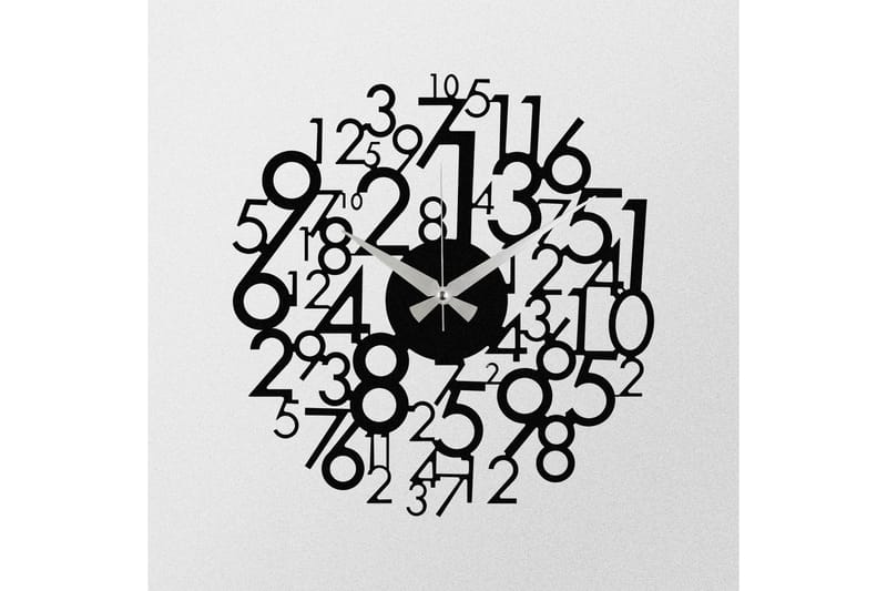 Enzokello - S019 - Musta - Sisustustuotteet - Seinäkoristeet - Kellot