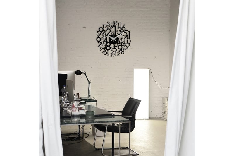 Enzokello - S019 - Musta - Sisustustuotteet - Seinäkoristeet - Kellot