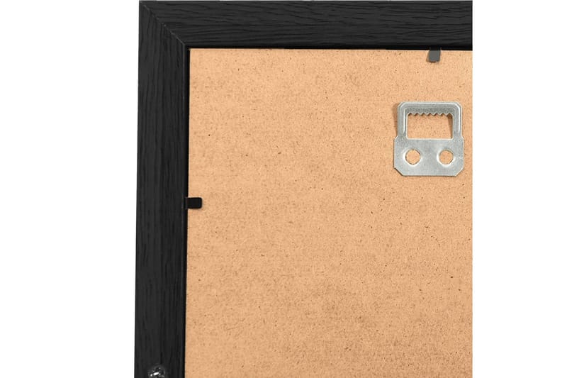 Kollaasi valokuvakehys 10x(13x18 cm) kuville musta MDF - Musta - Sisustustuotteet - Seinäkoristeet - Kehykset - Kollaasikehys