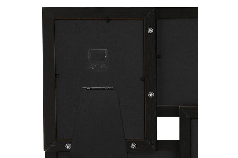 Kollaasi valokuvakehys 4x(10x15 cm) kuville musta MDF - Musta - Sisustustuotteet - Seinäkoristeet - Kehykset - Valokuvakehys