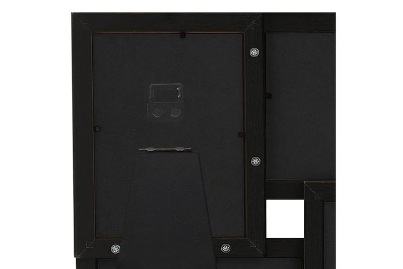 Kollaasi valokuvakehys 4x(13x18 cm) kuvalle musta MDF - Musta - Sisustustuotteet - Seinäkoristeet - Kehykset - Valokuvakehys