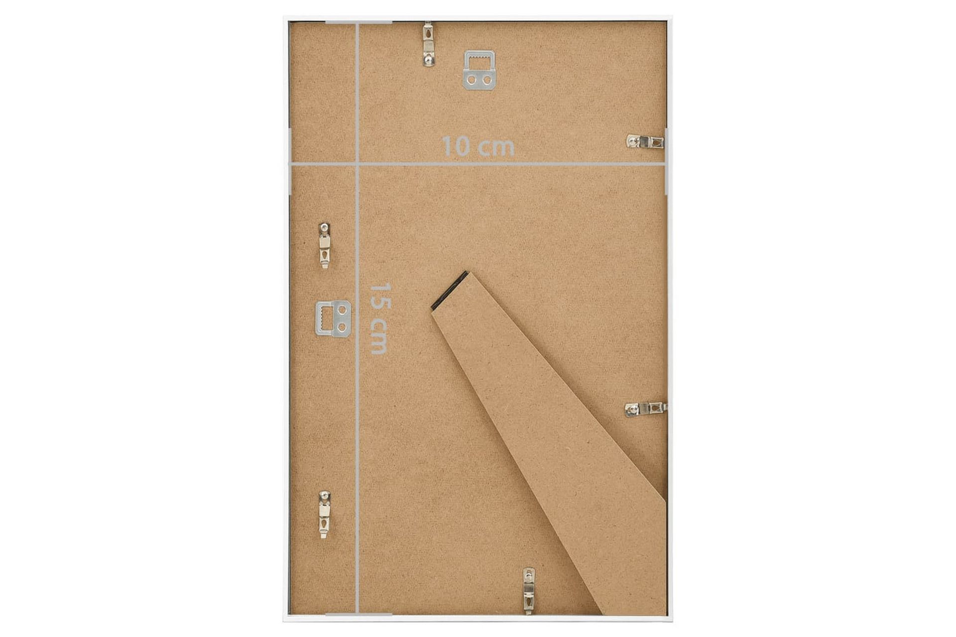 Valokuvakehyskollaasi 3 kpl 10x15cm MDF - Valkoinen - Sisustustuotteet - Seinäkoristeet - Kehykset - Kollaasikehys