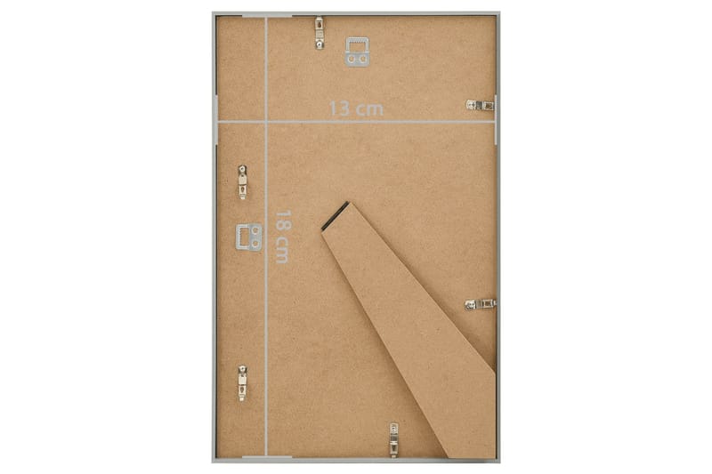 Valokuvakehyskollaasi 3 kpl 13x18cm MDF - Hopea - Sisustustuotteet - Seinäkoristeet - Kehykset - Kollaasikehys