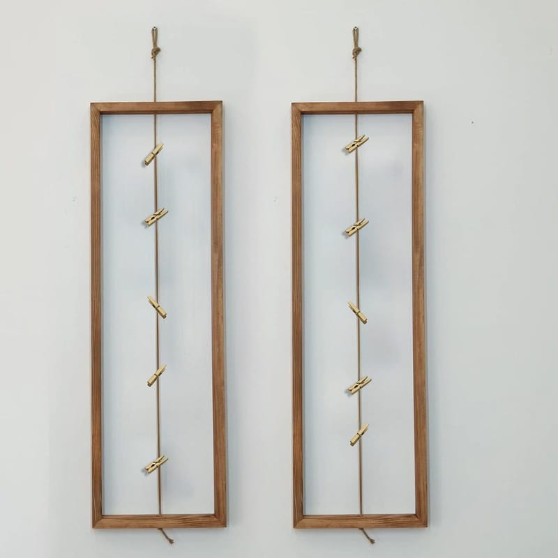 Koristeellinen puinen seinähylly Hanah Home Rafori (20 x 70 x 2 cm), undefined