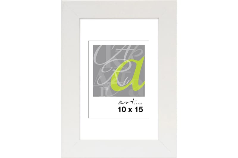 Taulunkehys Trendline 10x15 cm MDF/Valkoinen, Valkoinen