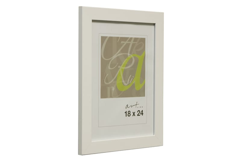 Taulunkehys Trendline MDF 18x24 cm Valkoinen - Valkoinen - Sisustustuotteet - Seinäkoristeet - Kehykset