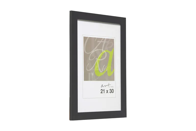 Taulunkehys Trendline MDF 21x30 cm Musta, Musta
