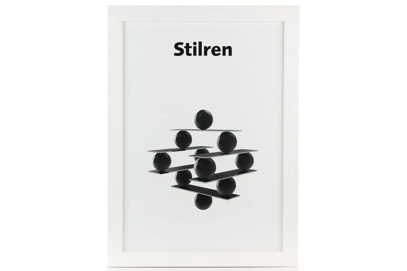 Valokuvakehys Stilren 60x90 cm - Valkoinen/Plexilasi - Sisustustuotteet - Seinäkoristeet - Kehykset - Valokuvakehys