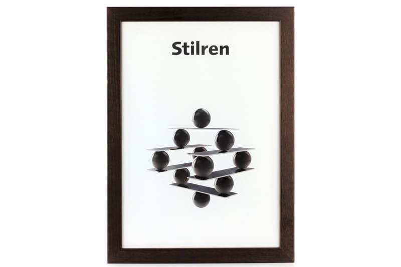 Valokuvakehys Stilren 70x100 cm - Pähkinä/Plexilasi - Sisustustuotteet - Seinäkoristeet - Kehykset - Valokuvakehys