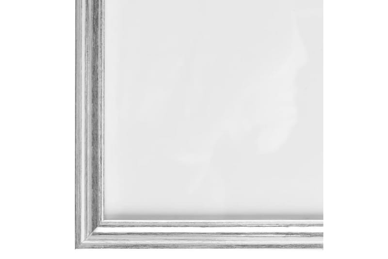 Valokuvakehyskollaasi 5 kpl seinälle/pöydälle hopea 70x90cm - Sisustustuotteet - Seinäkoristeet - Kehykset - Valokuvakehys