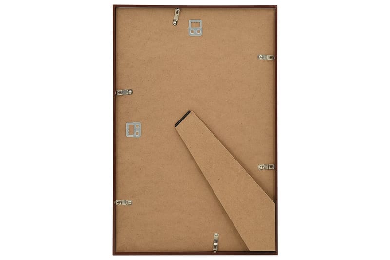 Valokuvakehyskollaasi 5 kpl seinä/pöytä pronssi 50x70 cm MDF - Ruskea - Sisustustuotteet - Seinäkoristeet - Kehykset - Valokuvakehys