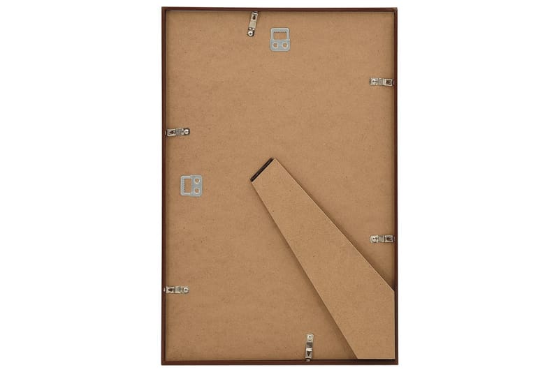 Valokuvakehyskollaasi 5 kpl seinä/pöytä pronssi 70x90 cm MDF - Ruskea - Sisustustuotteet - Seinäkoristeet - Kehykset - Valokuvakehys