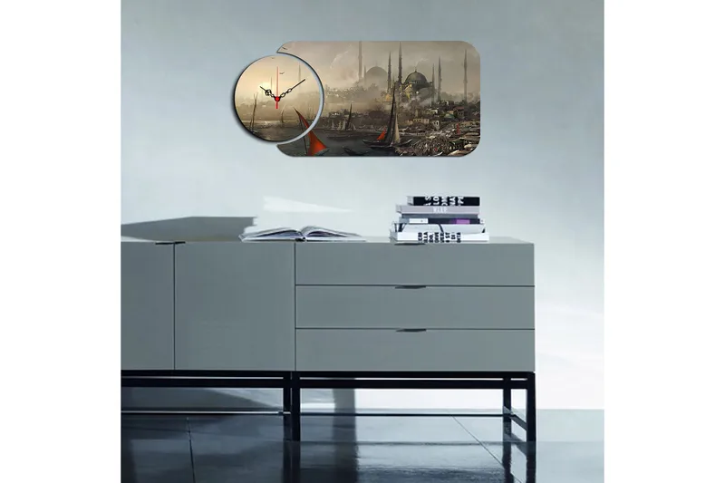 2-os - Monivärinen - Sisustustuotteet - Seinäkoristeet - Kellot