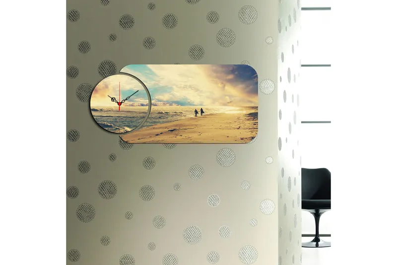 2-os - Monivärinen - Sisustustuotteet - Seinäkoristeet - Kellot