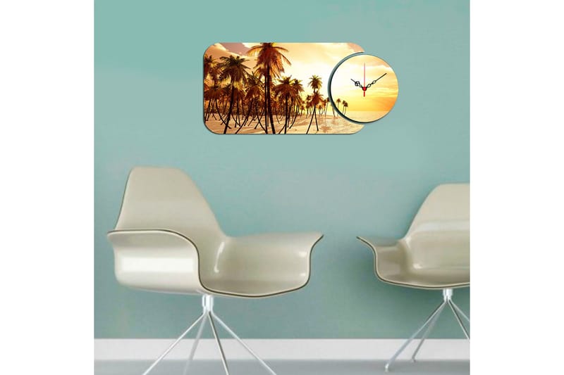 2-os - Monivärinen - Sisustustuotteet - Seinäkoristeet - Kellot