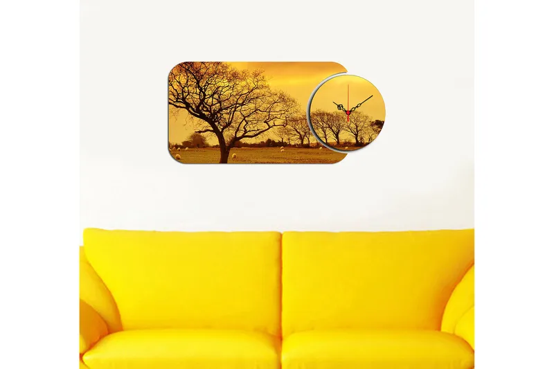 2-os - Monivärinen - Sisustustuotteet - Seinäkoristeet - Kellot