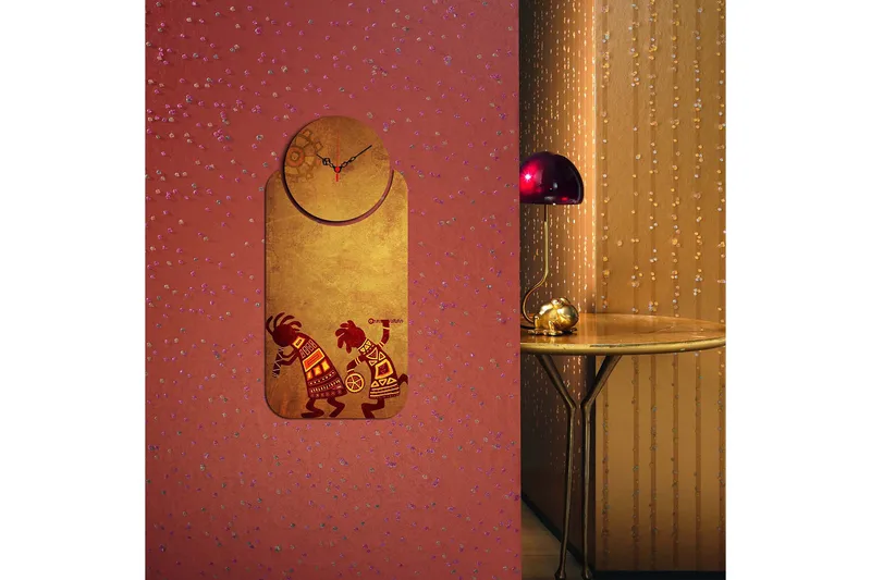 2-os - Monivärinen - Sisustustuotteet - Seinäkoristeet - Kellot