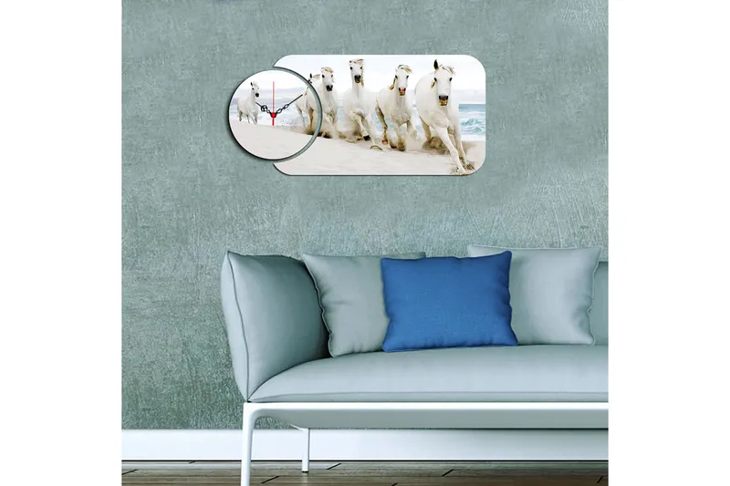 2-os - Monivärinen - Sisustustuotteet - Seinäkoristeet - Kellot