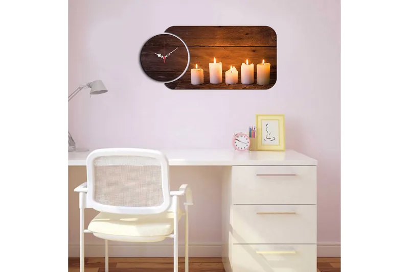 2-os - Monivärinen - Sisustustuotteet - Seinäkoristeet - Kellot