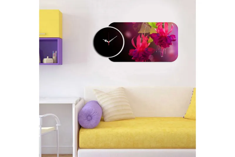 2-os - Monivärinen - Sisustustuotteet - Seinäkoristeet - Kellot