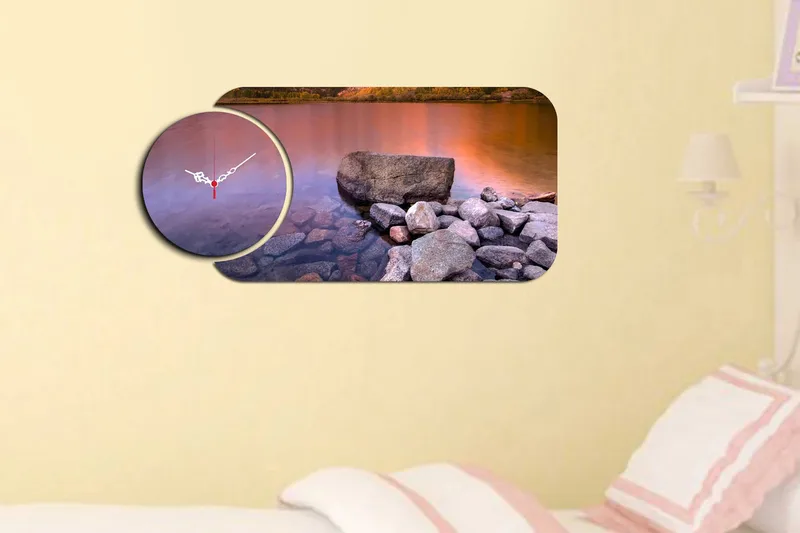 2-os - Monivärinen - Sisustustuotteet - Seinäkoristeet - Kellot