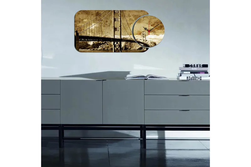 2-os - Monivärinen - Sisustustuotteet - Seinäkoristeet - Kellot