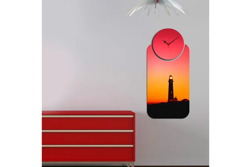 2-os - Monivärinen - Sisustustuotteet - Seinäkoristeet - Kellot