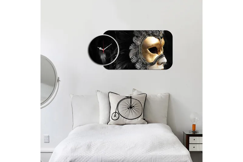 2-os - Monivärinen - Sisustustuotteet - Seinäkoristeet - Kellot