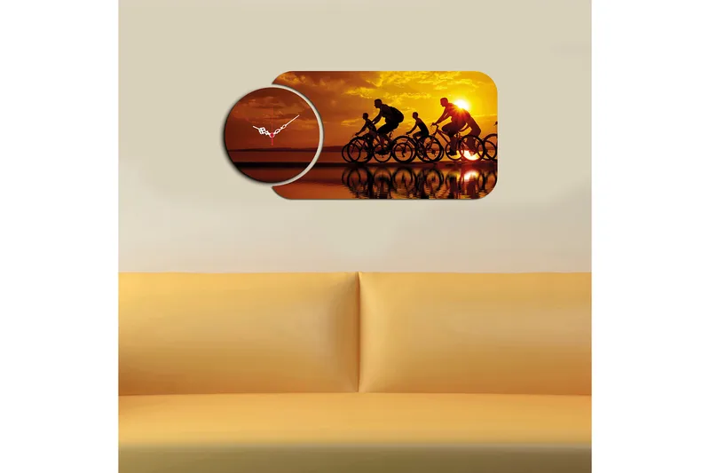 2-os - Monivärinen - Sisustustuotteet - Seinäkoristeet - Kellot