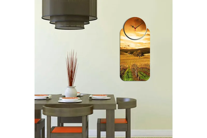 2-os - Monivärinen - Sisustustuotteet - Seinäkoristeet - Kellot