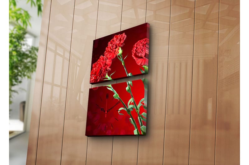 Koristeellinen Canvas Seinäkello (2 kpl), undefined