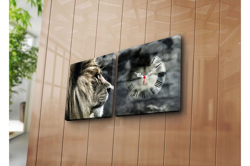 Koristeellinen Canvas Seinäkello (2 kpl), undefined