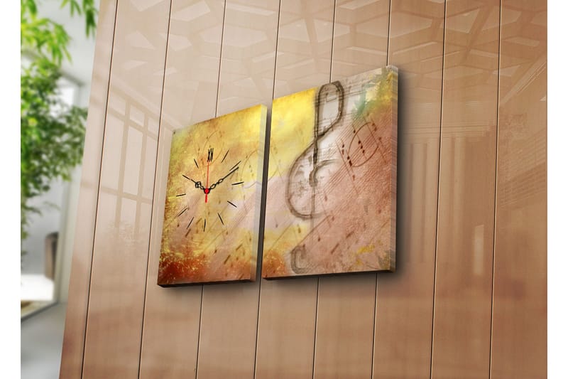 Koristeellinen Canvas Seinäkello (2 kpl), undefined
